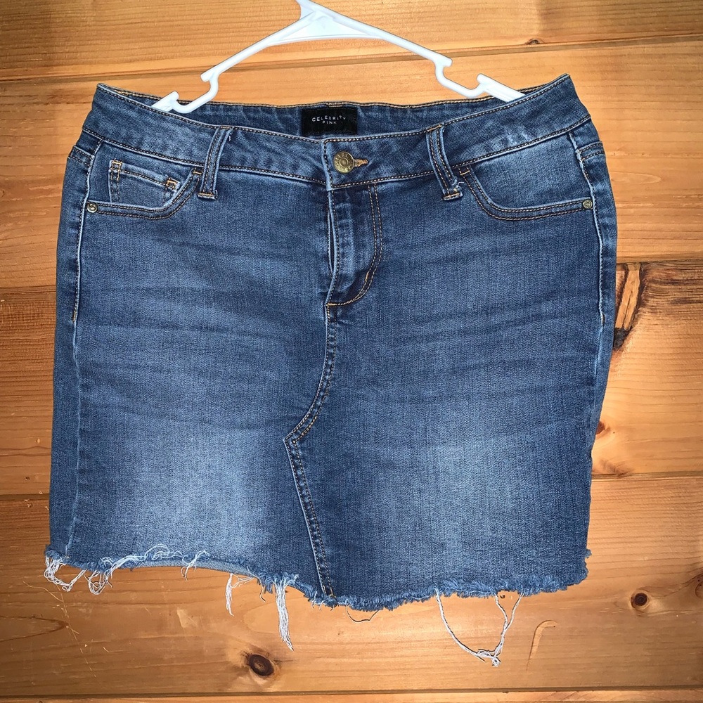 Denim Mini Skirt